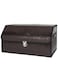 Manful Outdoor Foldable Car Trunk Storage Box Brown, Car Storage Box, Thick Leather Storage Box Storage Box, Foldable