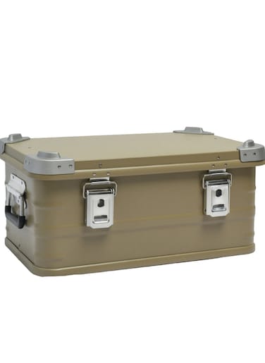 Generic Aluminum And Magnesium Alloy Camping Storage Box, Cooking And Outdoor Gear Organizer, Fishing Gear Organizer, Toy Organizer, Home Clothes Organizer