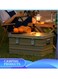 Generic Aluminum And Magnesium Alloy Camping Storage Box, Cooking And Outdoor Gear Organizer, Fishing Gear Organizer, Toy Organizer, Home Clothes Organizer