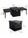 Manful Outdoor Camping Aluminum And Magnesium Alloy Kitchen Boxes And Folding Cooking Table, Fishing Gear Organizer, Toy Organizer, Home Clothes Organizer