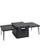Manful Outdoor Camping Aluminum And Magnesium Alloy Kitchen Boxes And Folding Cooking Table, Fishing Gear Organizer, Toy Organizer, Home Clothes Organizer
