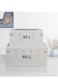 Manful Outdoor Camping Folding Storage Box Collapsible Storage Box, Crates Plastic Storage Box Container Stackable Folding Utility Crates, Cooler Box, Storage Case