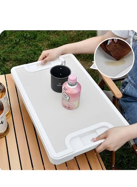Manful Outdoor Camping Folding Storage Box Collapsible Storage Box, Crates Plastic Storage Box Container Stackable Folding Utility Crates, Cooler Box, Storage Case