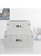 Manful Outdoor Camping Folding Storage Box Collapsible Storage Box, Crates Plastic Storage Box Container Stackable Folding Utility Crates, Cooler Box, Storage Case