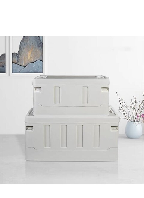 Manful Outdoor Camping Folding Storage Box Collapsible Storage Box, Crates Plastic Storage Box Container Stackable Folding Utility Crates, Cooler Box, Storage Case