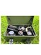 Generic Aluminum And Magnesium Alloy Camping Storage Box, Cooking And Outdoor Gear Organizer, Fishing Gear Organizer, Toy Organizer, Home Clothes Organizer, Green Arm