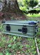 Generic Aluminum And Magnesium Alloy Camping Storage Box, Cooking And Outdoor Gear Organizer, Fishing Gear Organizer, Toy Organizer, Home Clothes Organizer, Green Arm