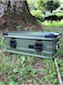 Generic Aluminum And Magnesium Alloy Camping Storage Box, Cooking And Outdoor Gear Organizer, Fishing Gear Organizer, Toy Organizer, Home Clothes Organizer, Green Arm