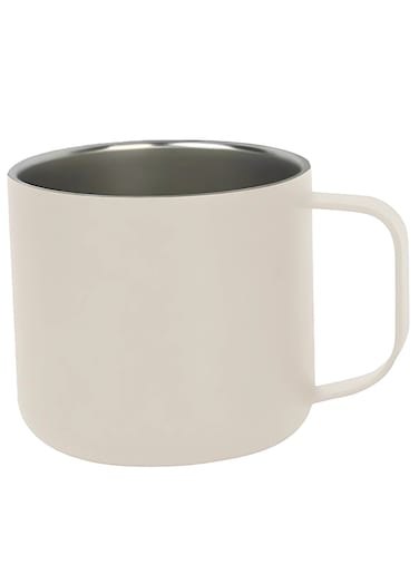 Manful Stainless Steel Matte Black Mug 350ml