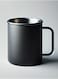 Manful Stainless Steel Matte Black Mug 350ml
