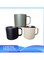 Manful Stainless Steel Matte Black Mug 350ml