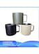 Manful Stainless Steel Matte Black Mug 350ml