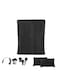 Manful Inflatable Mattress With Pump Portable Outdoor Air Mattress Foldable Single Thickened Flocking Mattress For Outdoor And Home