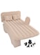 Manful Inflatable Mattress With Pump Portable Outdoor Air Mattress Foldable Single Thickened Flocking Mattress For Outdoor And Home