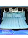 Manful Inflatable Mattress With Pump Portable Outdoor Air Mattress Foldable Single Thickened Flocking Mattress For Outdoor And Home
