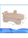 Manful Inflatable Mattress With Pump Portable Outdoor Air Mattress Foldable Single Thickened Flocking Mattress For Outdoor And Home
