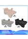 Manful Inflatable Mattress With Pump Portable Outdoor Air Mattress Foldable Single Thickened Flocking Mattress For Outdoor And Home