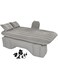Manful Inflatable Mattress With Pump Portable Outdoor Air Mattress Foldable Single Thickened Flocking Mattress For Outdoor And Home