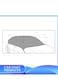 Manful Cooling Half Cover High Anti-Ultraviolet, Anti-Aging Efficient Radiative Cooling