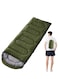 Manful Hooded Envelope Sleeping Bag For Outdoor Camping