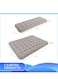 Manful Inflatable Mattress With Pump Portable Outdoor Air Mattress Foldable Single Thickened Flocking Mattress For Outdoor And Home