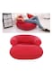 Manful Inflatable Chair Lounger Bean Bag Chair Couch Washable Ultra Soft Bedroom Recliner Living Room Comfortable Home Decoration Inflatable Sofa