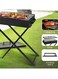 Manful Portable Grill Camping Barbecue X-Shape Grilling BBQ Charcoal