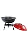 Manful Portable Charcoal Grill - Lightweight BBQ Oven For Patio, Camping &amp; Parties