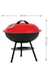 Manful Portable Charcoal Grill - Lightweight BBQ Oven For Patio, Camping &amp; Parties
