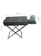 Manful Outdoor Folding Charcoal Barbecue BBQ Grill Portable Camping Table For Grill With Air-Blower