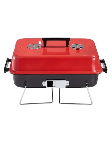 Manful Charcoal Grill For Camping Cooking Stainless Steel Mini Folding Grill Stove For Travel, Picnic, Motorhome With Cover BBQ Cooking For Outdoor Camping