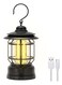 Xinzhen Classic Vintage Camping Lantern, Vintage Rechargeable Camping Light, Rechargeable Vintage Camping Light