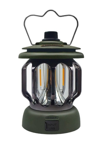 Xinzhen Vintage Rechargeable Camping Light, Classic Vintage Camping Lantern, Rechargeable Vintage Camping Light