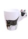 3D French Bulldog Ceramic Mug &acirc;&euro;&ldquo; Unique Pet Lover&acirc;&euro;&trade;s Coffee Cup with Adorable Handle Design