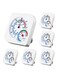 Thermometer and Humidity Gauge, Indoor Mini Thermometer Hygrometer, with Temperature and Humidity Monitor Room Thermometer, for Home, Room, Kitchen, Patio, Planting Room (6 Pcs)