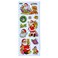 Santa Claus Christmas Decorative Stickers, Multicolor