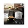 2.2L Electric Rice Cooker 900W with Non-Stick Pot &amp; Automatic Keep Warm Function - Floral Design