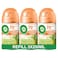 Air Wick Automatic Air Freshener Spray Refill, Sparkling Citrus Scent, 250ml Pack of 3