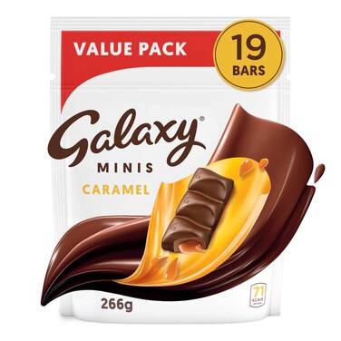 Galaxy Minis Caramel Chocolate Bars, 266g