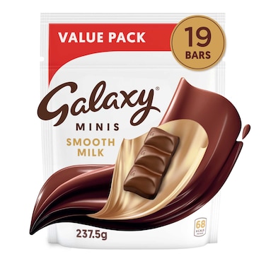 Galaxy Minis Smooth Milk Chocolate, 237.5g