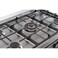 Terim Five Burner Gas Cooker TERGC9065ST Silver 90cm