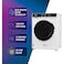 Daewoo Washer , 7 kg Front Load Washing Machine 1400 RPM, 15 Wash Programmes, Drum Clean, Anti,Allergy Function, BLDC Inverter Motor, White , DWD,7W1412I , Made in China , 1 Year Warranty