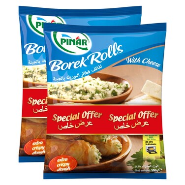 بينار لفائف بوريك مع جبن، 500 غرام، حزمة من 2