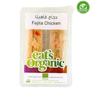 Organic Chicken  Fajita Sandwich  160g