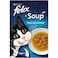 Purina Felix Soup Fish Selection Cat Wet Food, 48g Pack of 6