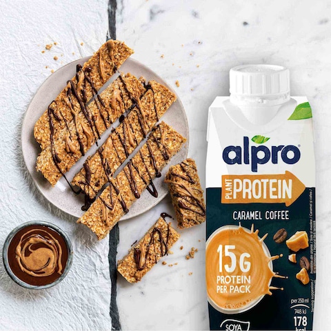 Alpro Soya High in Proteins Coffee Caramel Drink  250ml