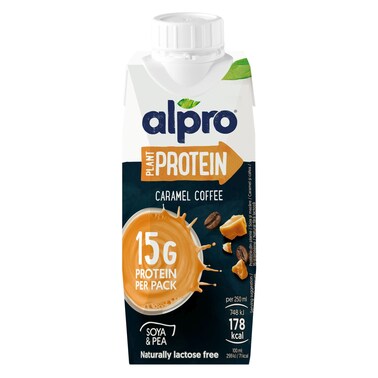 Alpro Soya High in Proteins Coffee Caramel Drink  250ml