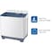 Daewoo , 13 Kg Twin Tub Semi Automatic Washing Machine , White , Dw,T130W , 1 Year Warranty