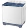 Daewoo , 13 Kg Twin Tub Semi Automatic Washing Machine , White , Dw,T130W , 1 Year Warranty