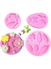 SYOSI Butterfly Silicone Fondant Mold Cake Jelly Molds Kitchen Baking Tool Chocolate Mould By HaiLi Flower Fondant Candy Silicone Molds Chocolate Molds Polymer Clay